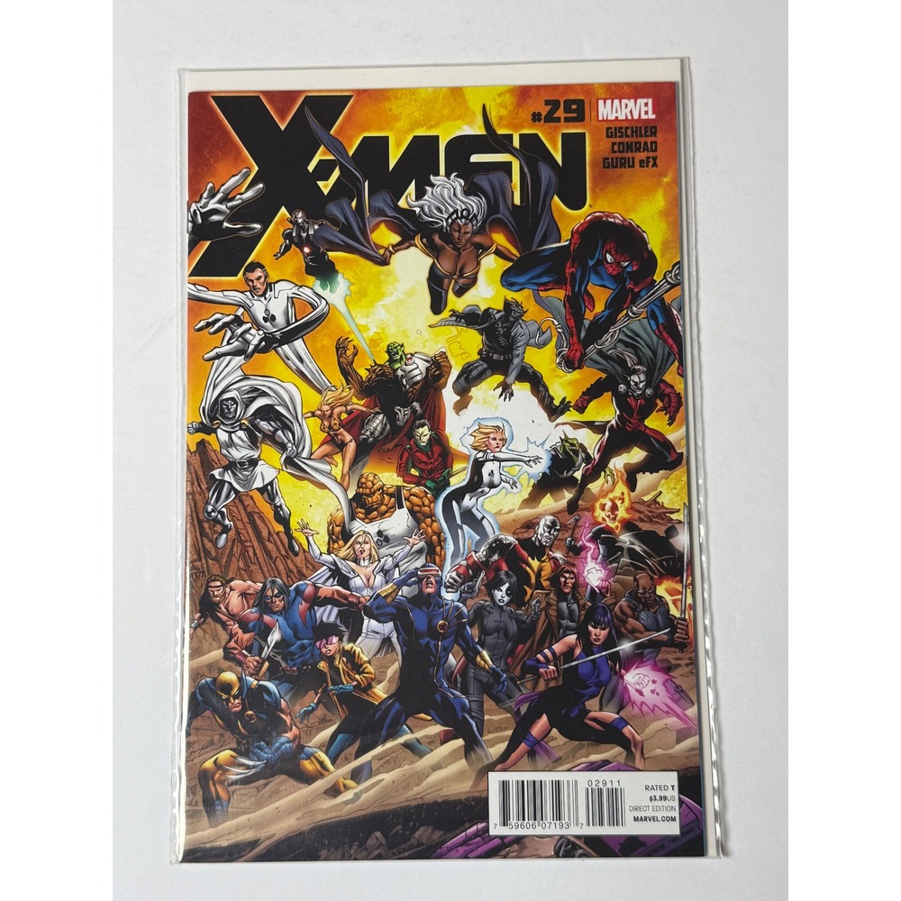 X-Men #29 Marvel Comics‎ 2012 Wolverine Storm Spider-Man Dr Doom Victor Gischler